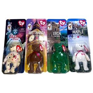 1999 Ty McDonalds International Beanie Babies